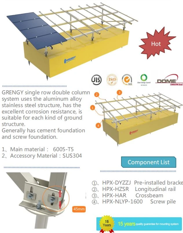 China pv ground solar mounting structures system China pv ground solar mounting structures system
