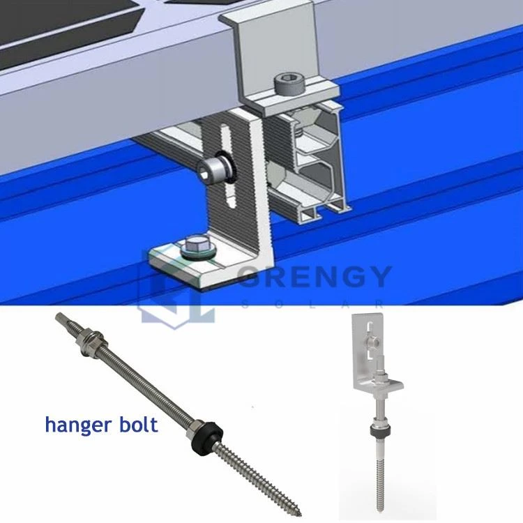 L foot hanger bolt