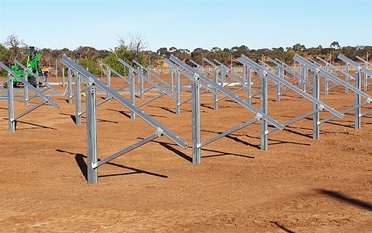 Ground Screw Racking With Single Pole price