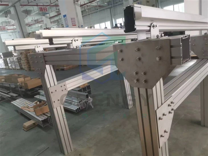 Aluminum Solar Carport Mounting Structures
