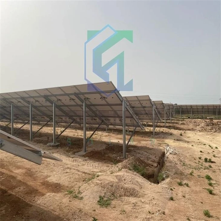 Driven Piles Solar Aluminium Ground Mounting System