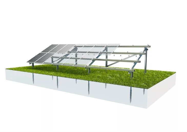 Markmontering Solar Racking Systems Markmonteringssystem