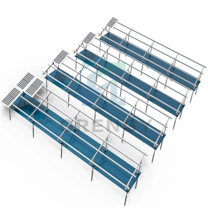 Markmonteringsstruktur Solar PV