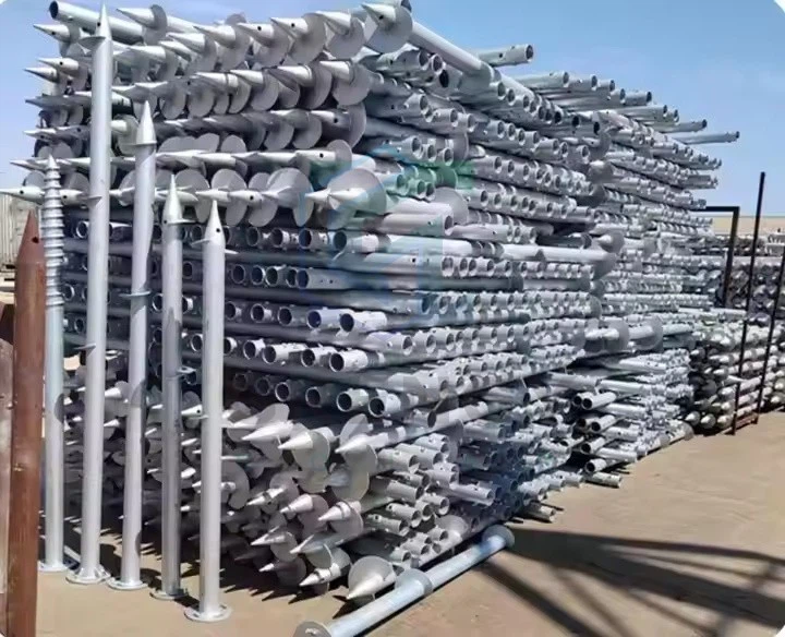 Helical Piles For Fence Posts