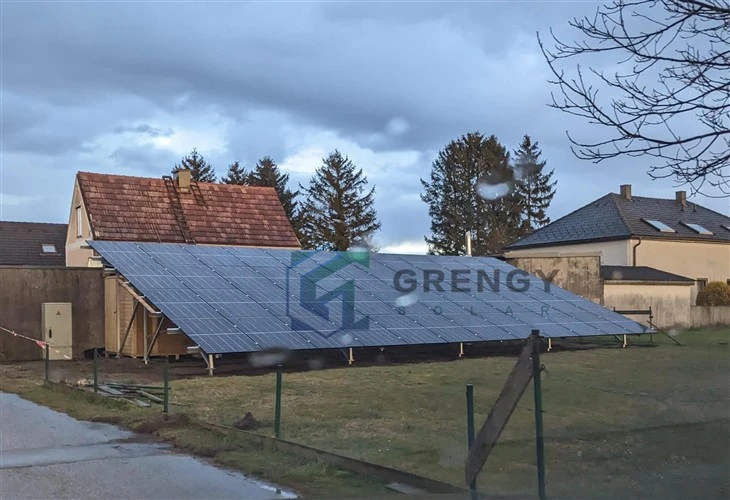 Farm Shed Solar Mounting Structure
