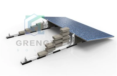 Solar monteringssystem med platt tak