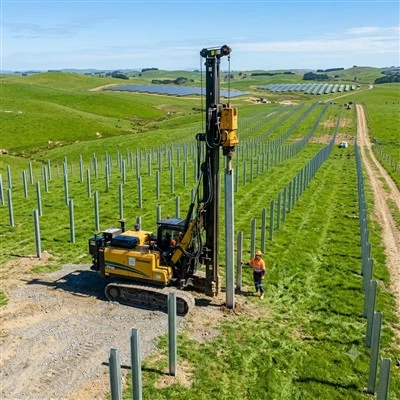 HDG Q235 Ståldriven påle