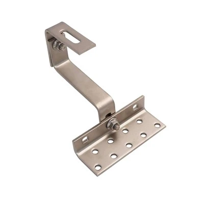Solar rack takkrok fäste