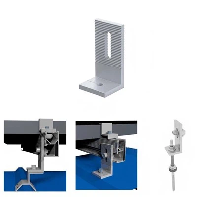 Trapetsformigt metalltak Solar Mount