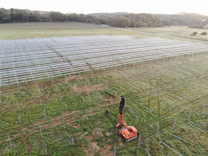 Solar Ground Mount Driven Pile best