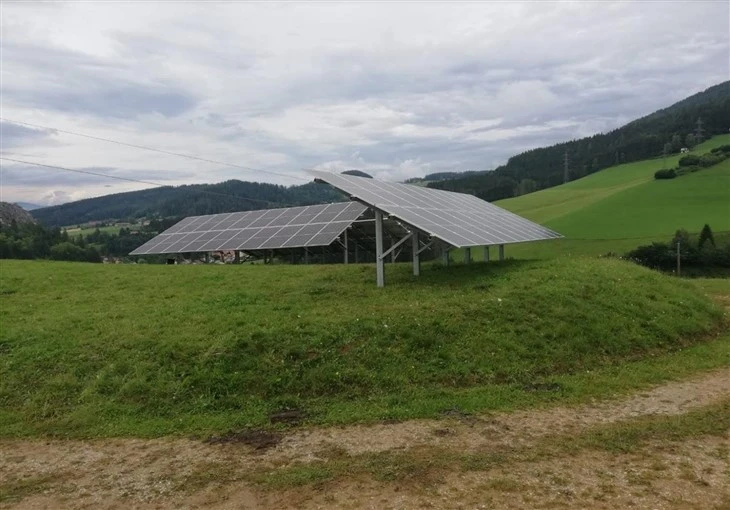 Solar Ground Mount Driven Pile high quality