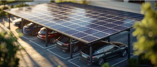 T Type Steel Solar Mounting Carport System