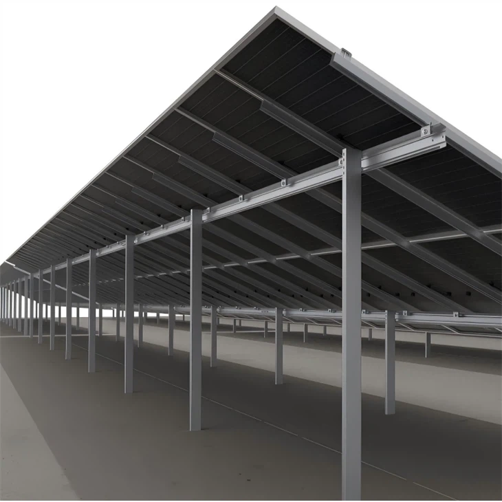 ZAM-belagt stål Solar Rack markmontering